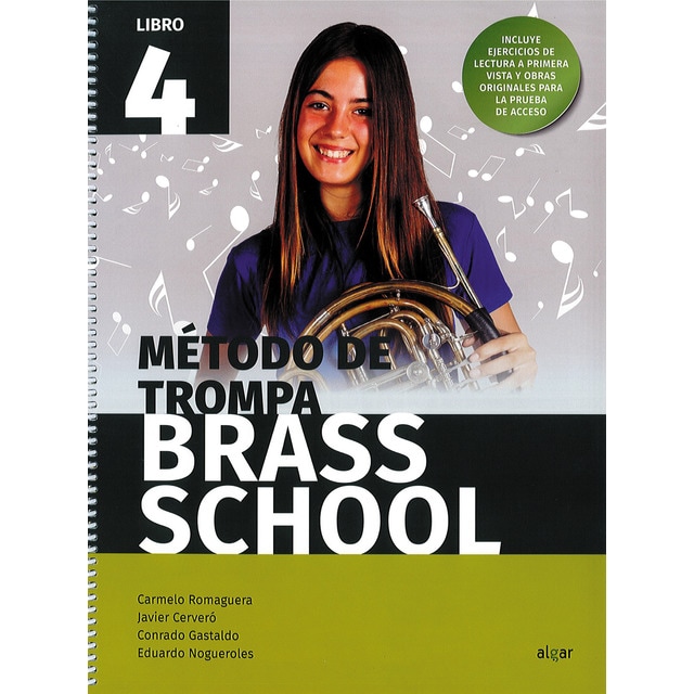 Método de trompa. Brass school 4 (COLECTIVO)