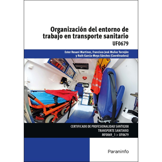 Organización del entorno de trabajo en transporte sanitario (COLECTIVO)