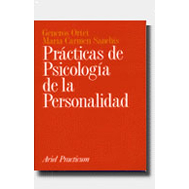 Prácticas de psicología de la personalidad (GENEROS ORTET)